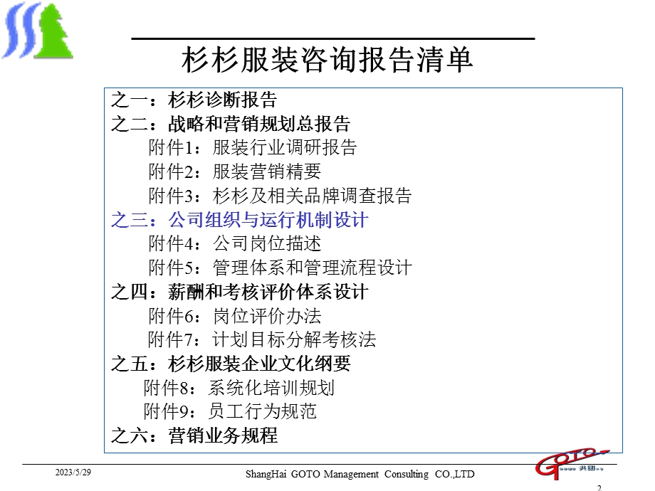 服装企业组织结构和运行机制设计方案杉杉服装ppt.ppt_第2页