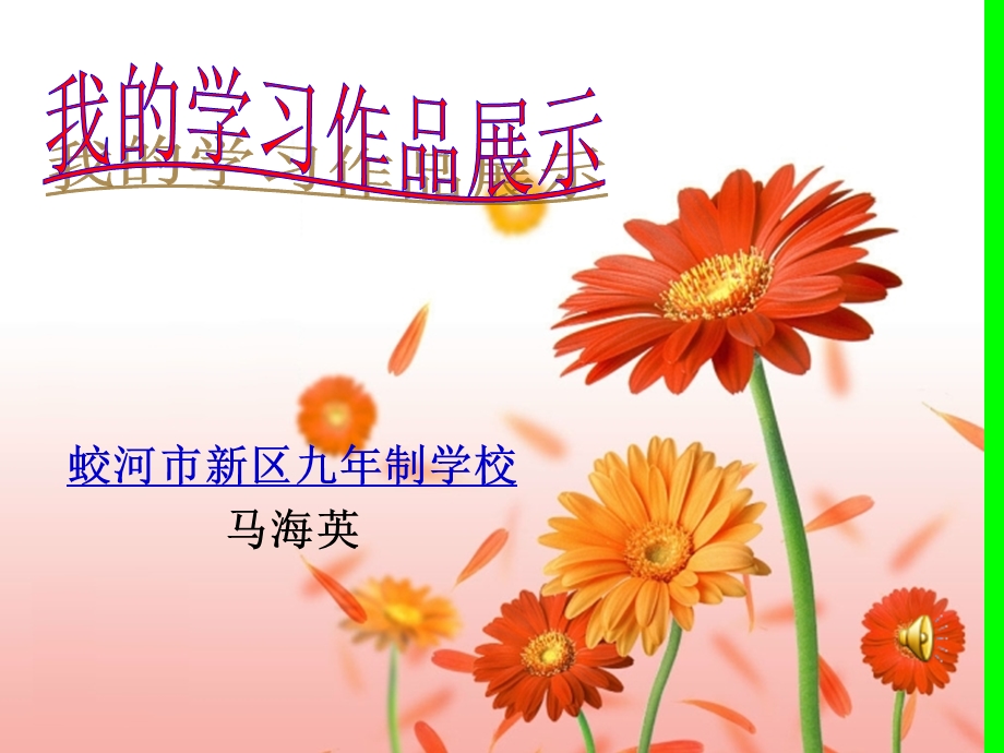 蛟河市新区九年制学校马海英.ppt_第1页