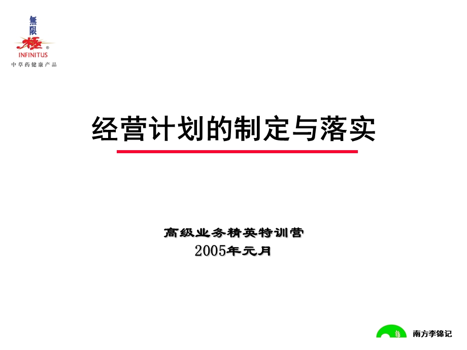 经营计划的制定与落实.ppt_第1页