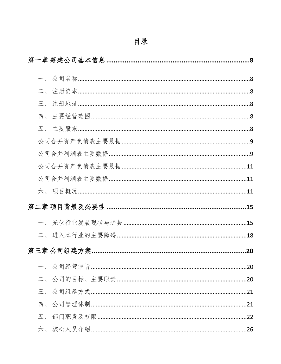 关于成立晶硅处理设备公司可行性研究报告.docx_第2页