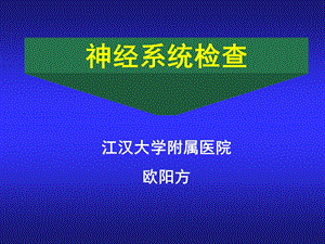 诊断学神经科体检.ppt