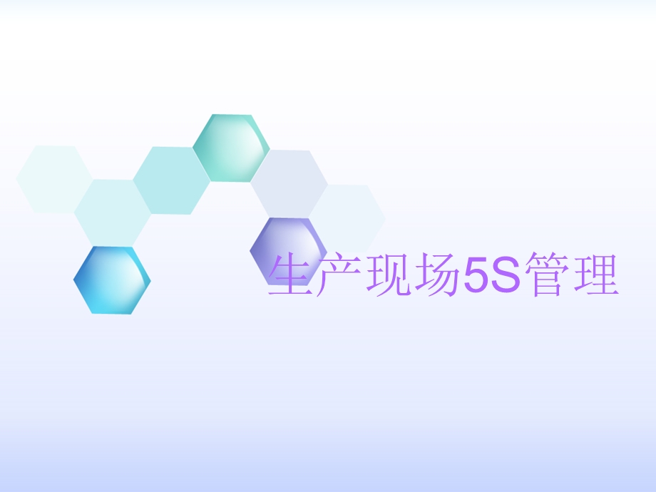 生产现场与5S管理培训课件.ppt_第1页