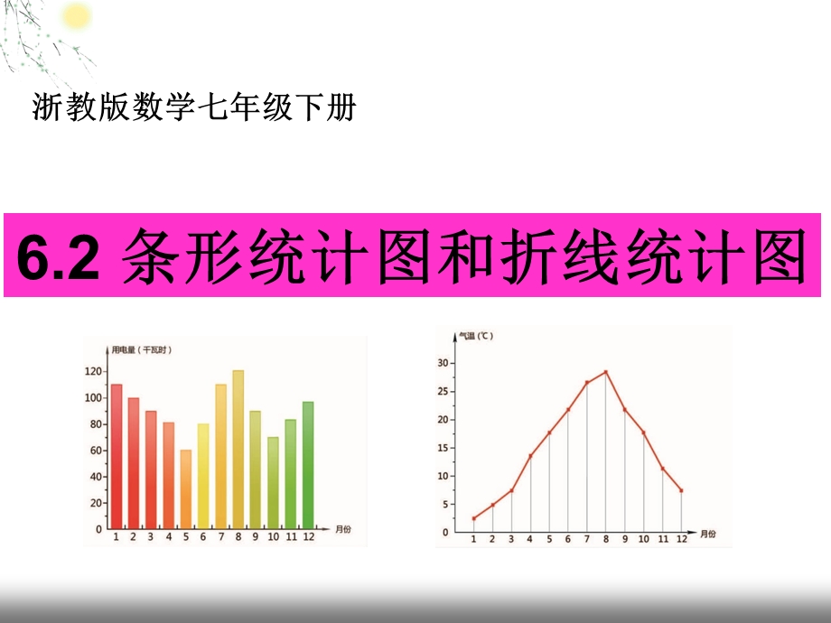 条形统计图和折线统计图(上课).ppt_第2页