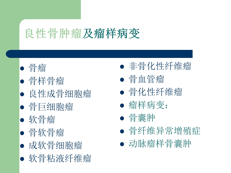 良性骨肿瘤与肿瘤样病变.ppt_第2页