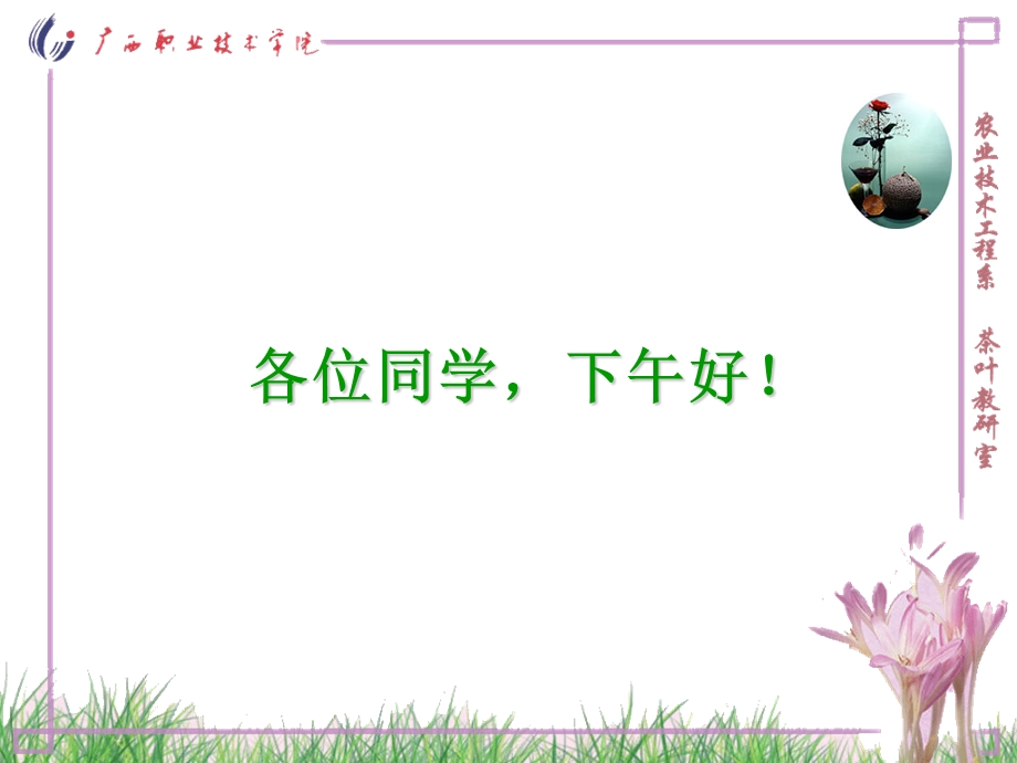 各位同学下午好！.ppt_第1页