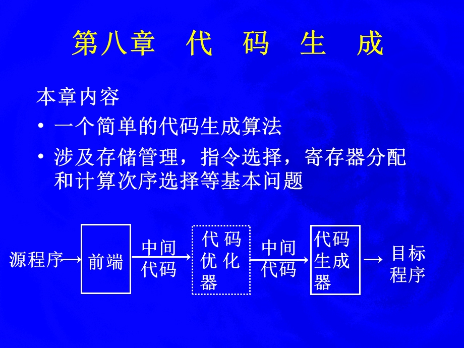 第八章代码生成.ppt_第1页