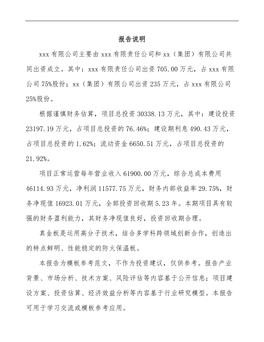 关于成立真金板公司可行性研究报告.docx_第2页