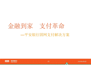 金融到家支付革命.ppt