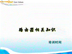 路由器基础介绍.ppt