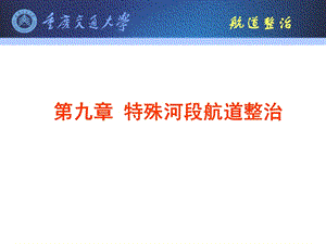 九章特殊河段航道整治.ppt