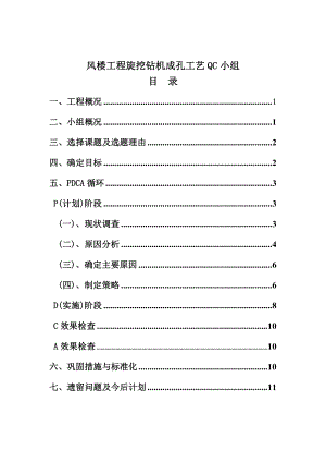 QC某公寓楼工程旋挖钻机成孔工艺.doc