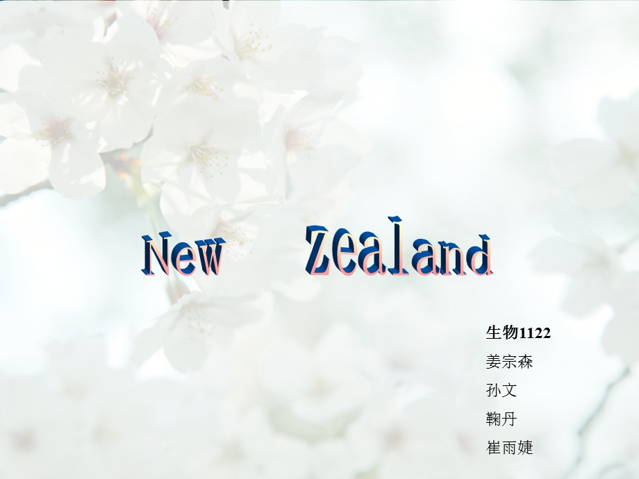 英语国家概况New-Zealand.ppt_第1页