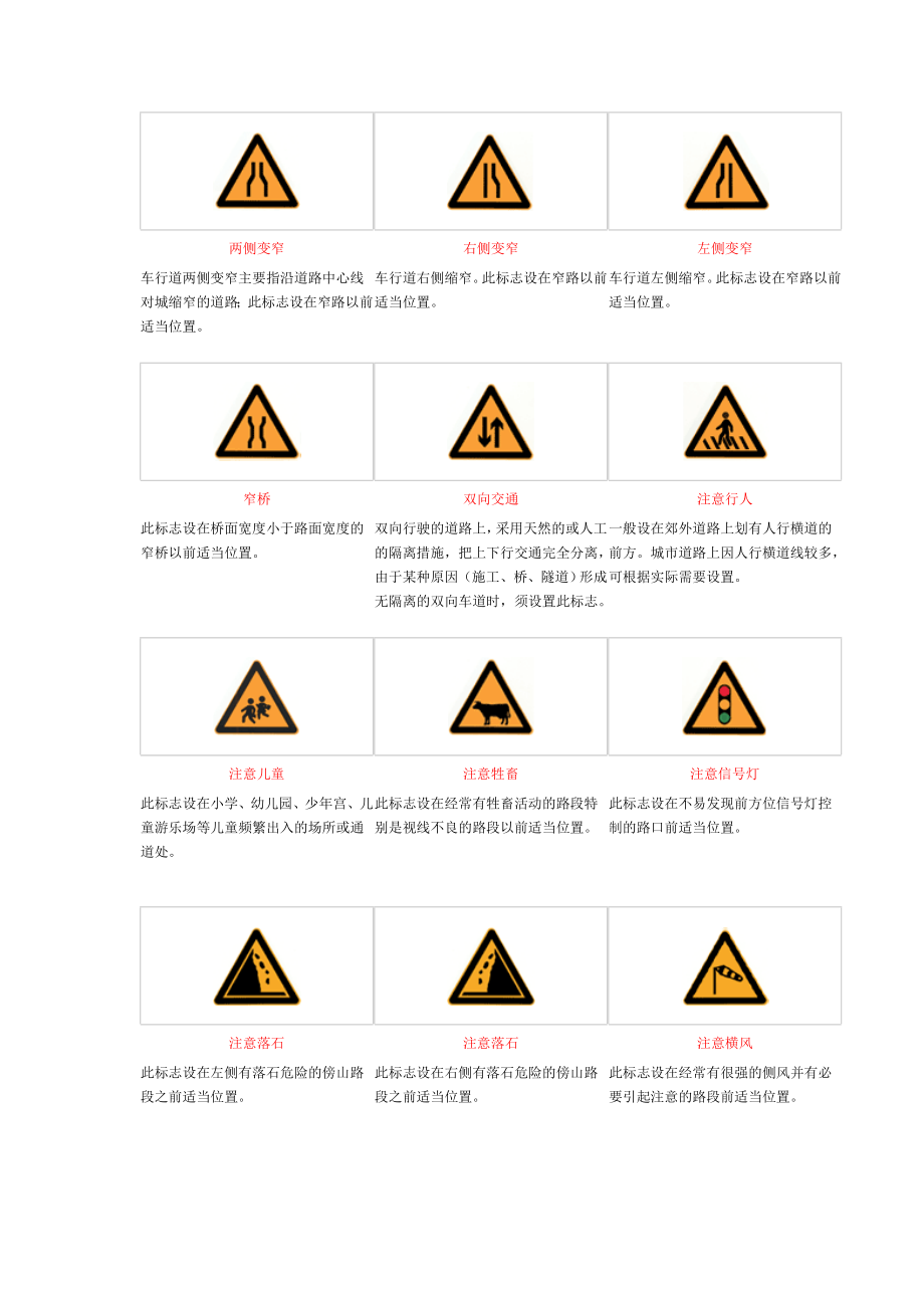 kn道路交通标志和标线信号灯.doc_第2页