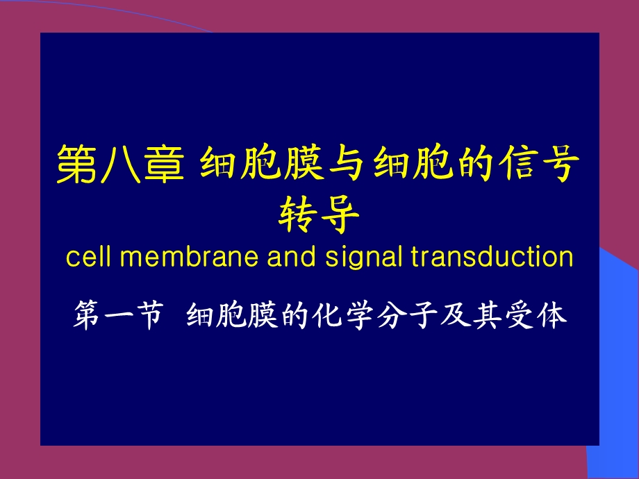 细胞膜及其表面.ppt_第1页