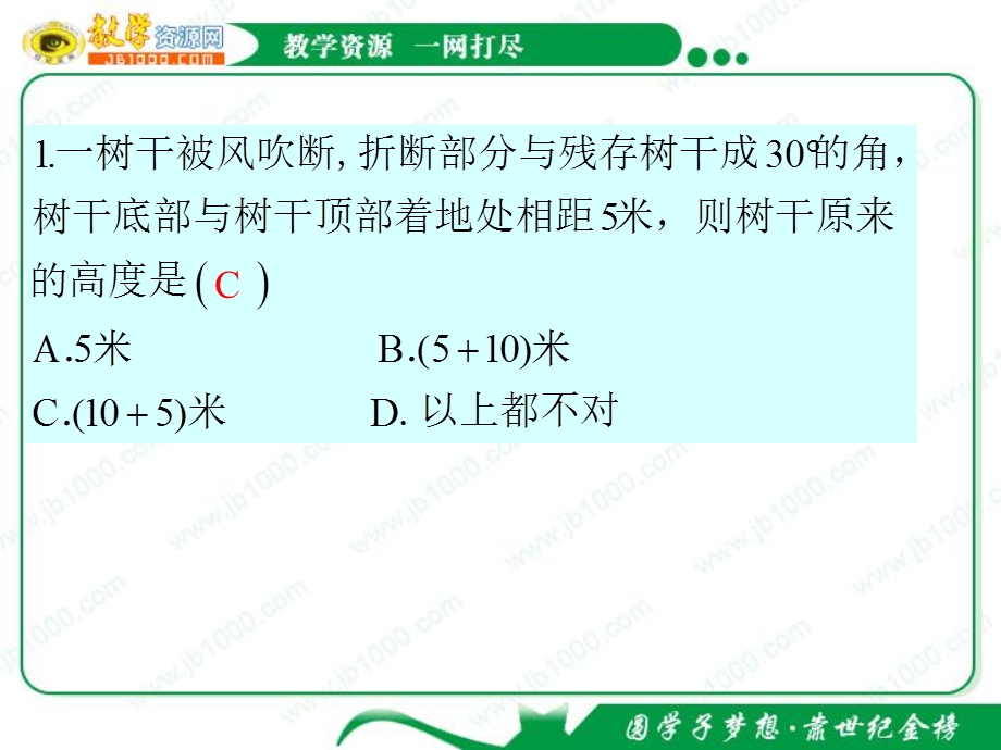 解三角形应用举例.ppt_第2页