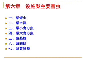 设施梨主要害虫.ppt