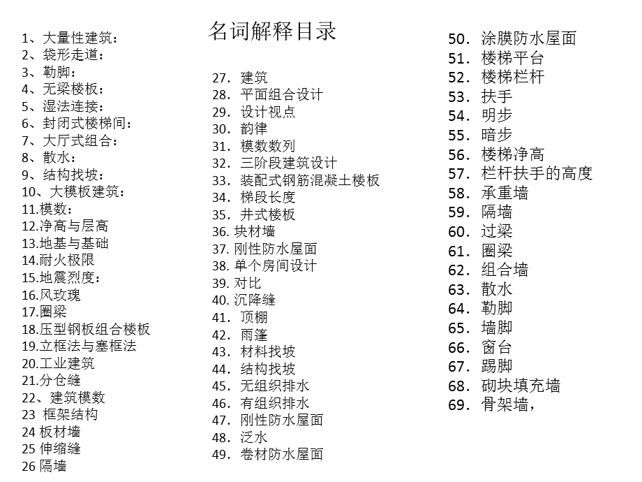 房屋建筑学名词解释简答题画图题汇总.ppt_第3页