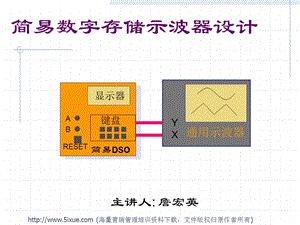 简易数字存储示波器设计.ppt