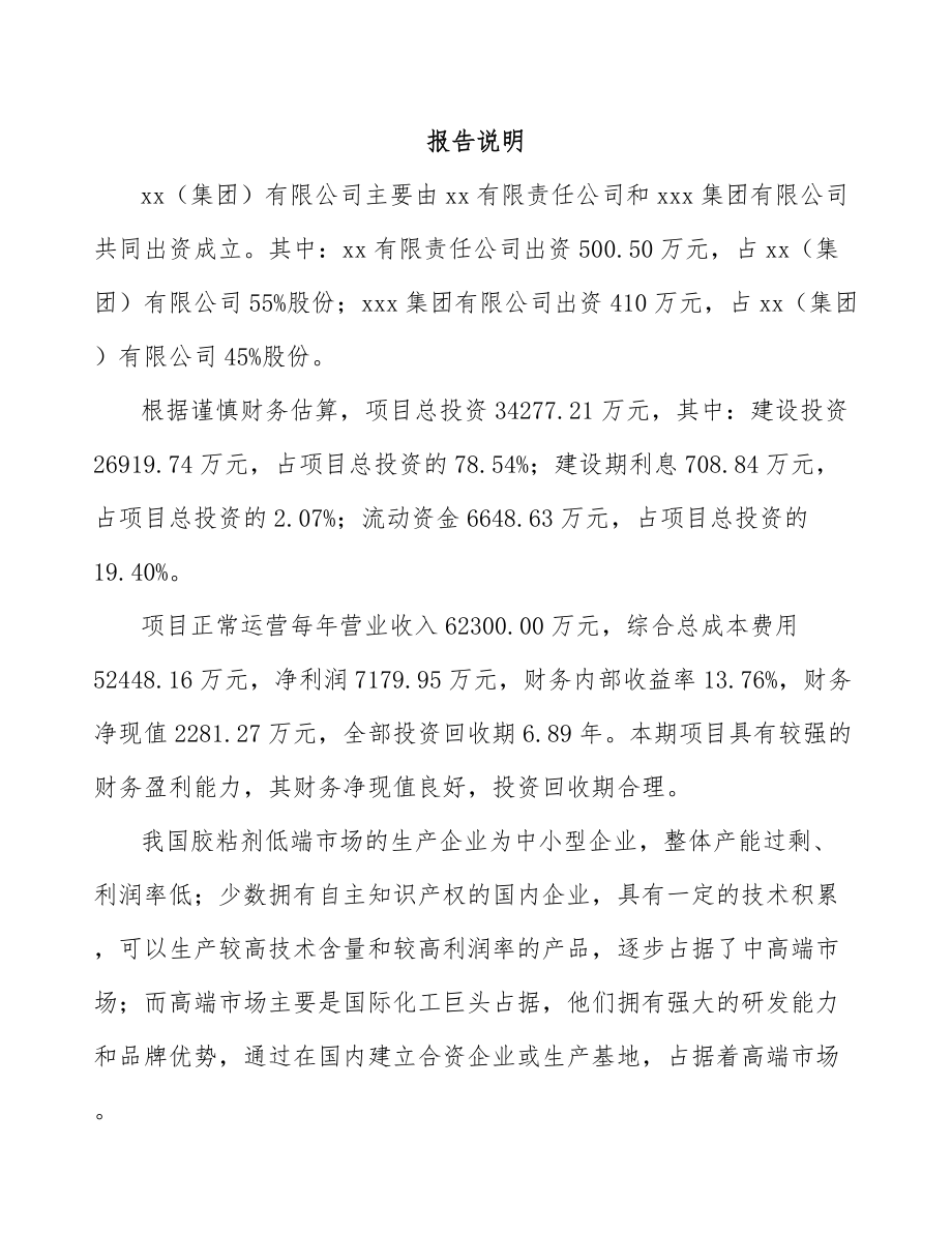 关于成立硅胶助剂公司报告.docx_第2页