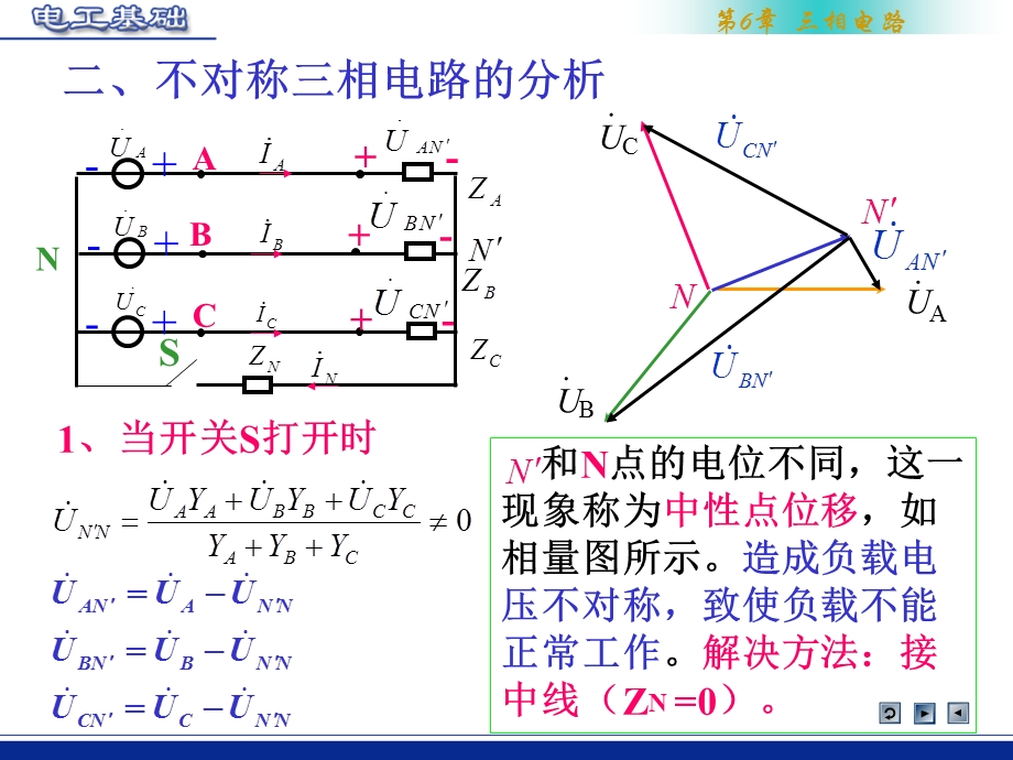 不对称三相电路的特点及分析.ppt_第2页