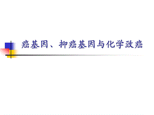 癌基因与抑癌基因14研.ppt