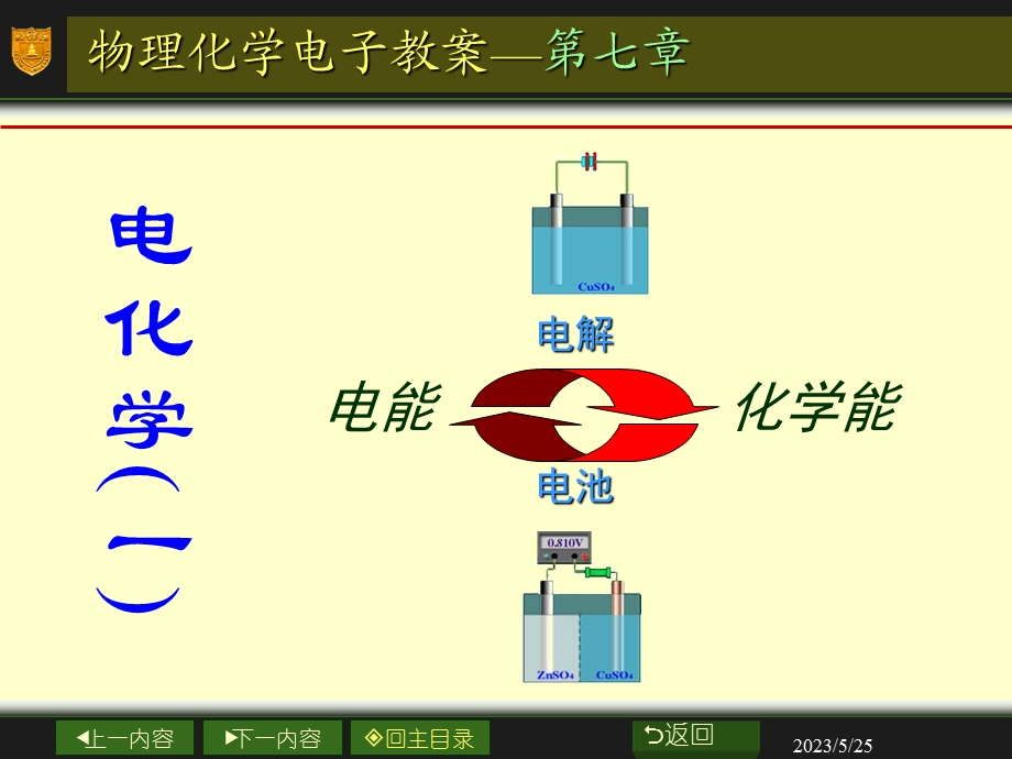 物理化学之电化学(一).ppt_第1页