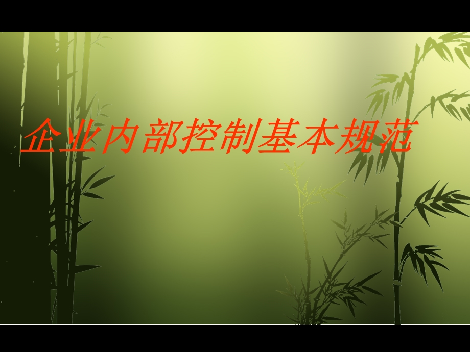 企业内部控制基本规范讲解01.ppt_第1页