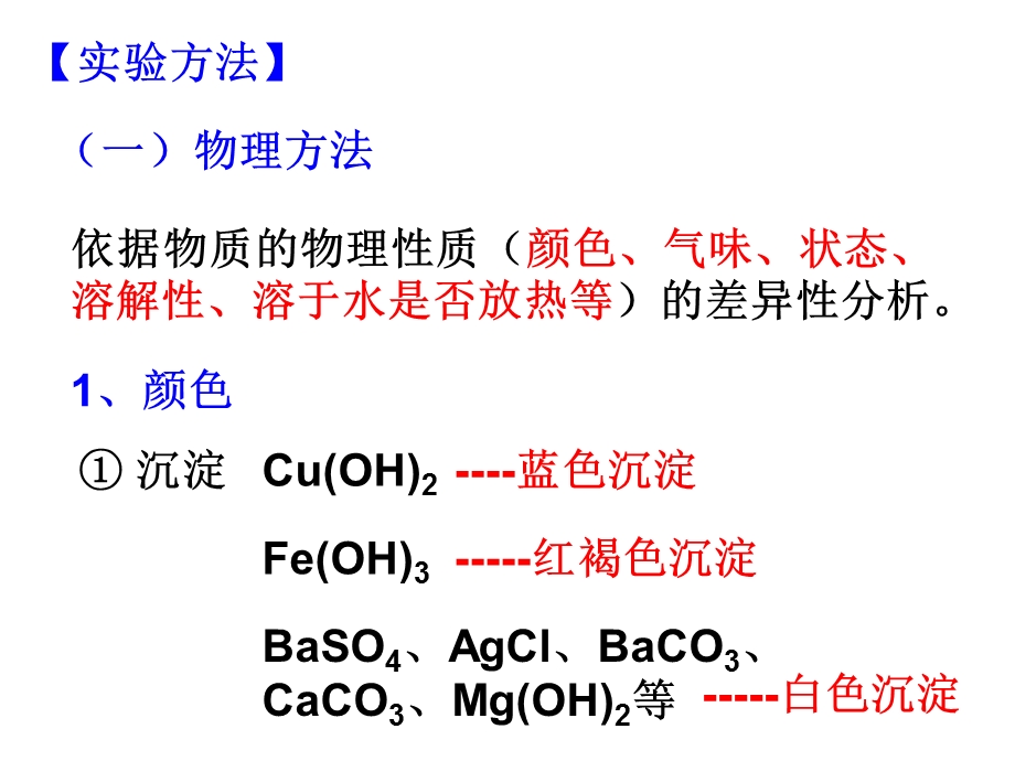 物质的转化5(物质的鉴别).ppt_第3页