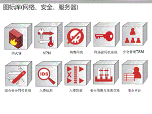 网络、安全、服务器等设备图标大全.ppt