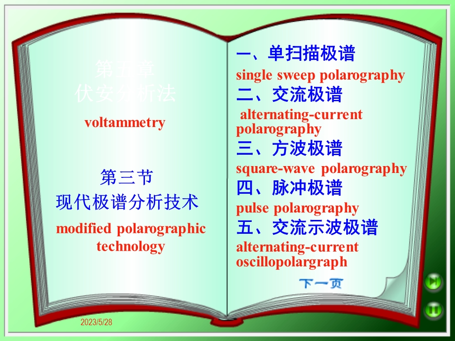 现代极谱分析技术.ppt_第1页