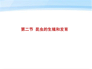 第二节昆虫的生殖和发育.ppt