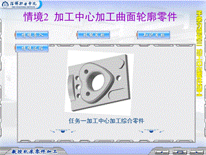 情境加工中心加工曲面轮廓零件.ppt