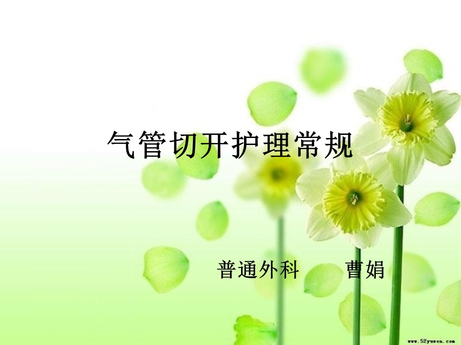 气管切开护理常规(最终).ppt_第1页