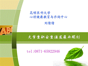 职业生涯与发展规划.ppt