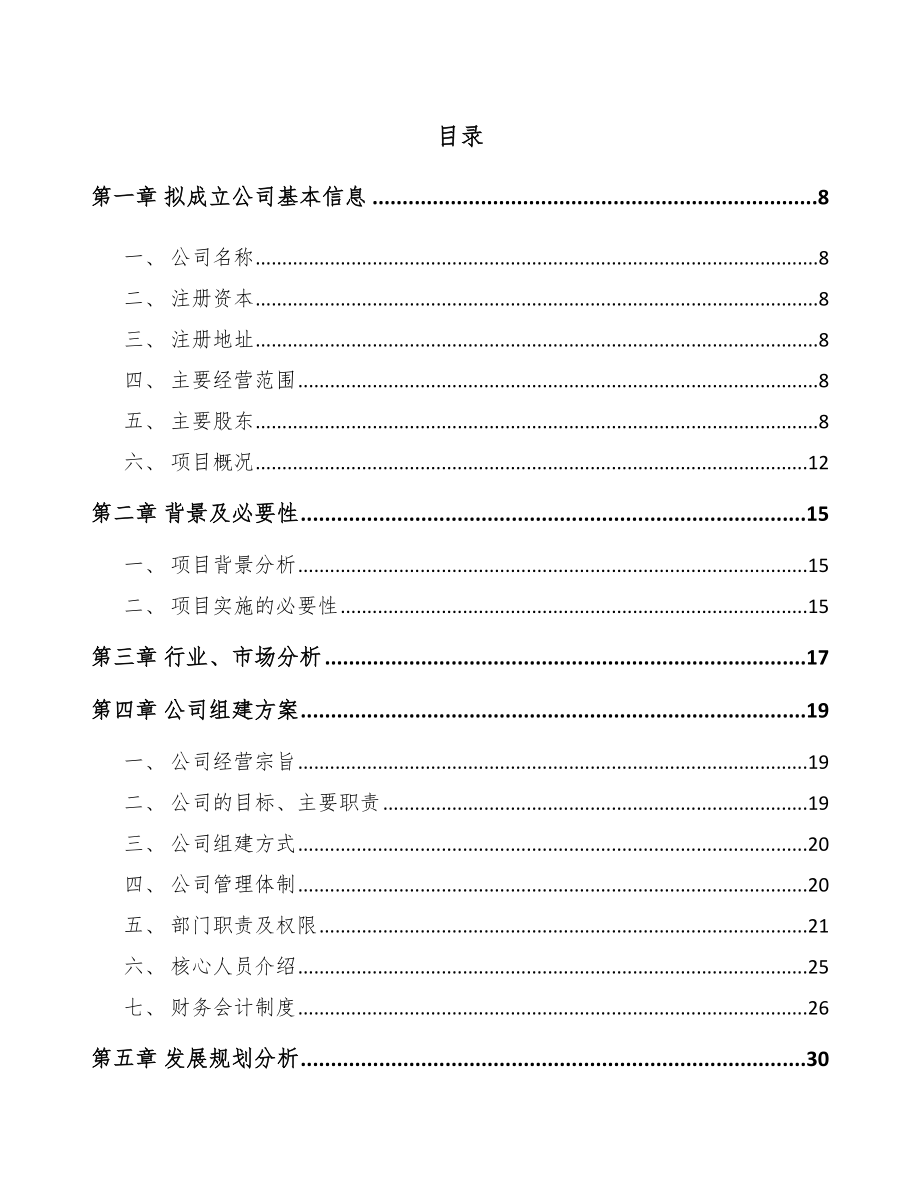 关于成立链轮公司可行性研究报告.docx_第2页