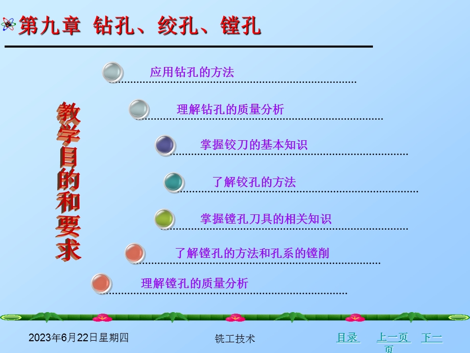 第9章铣工技术钻孔铰孔镗孔.ppt_第3页