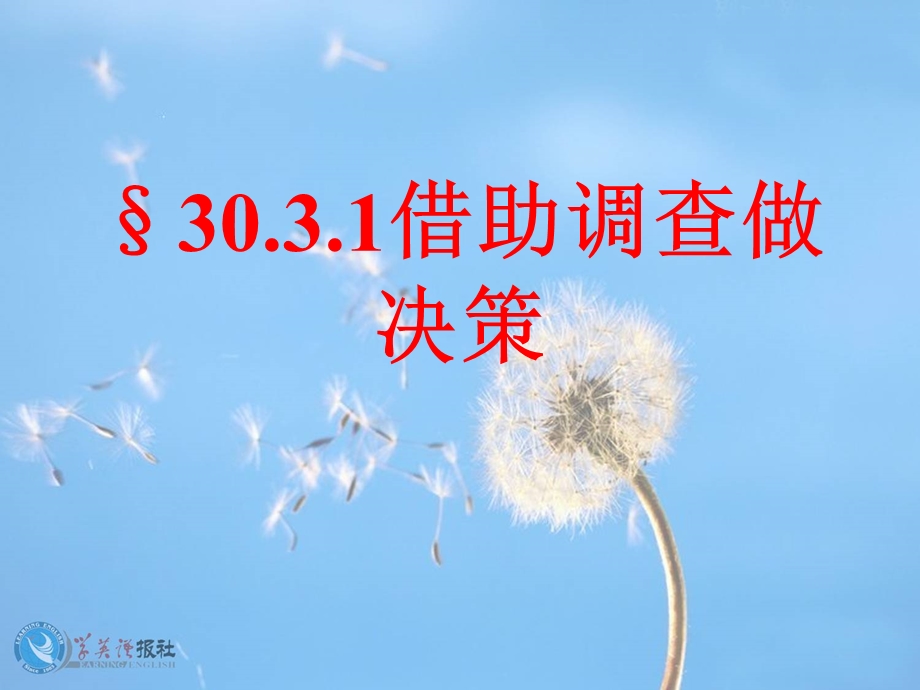 借助调查做决策.ppt_第1页