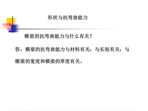 教科版科学六上形状与抗弯曲能力课件.ppt