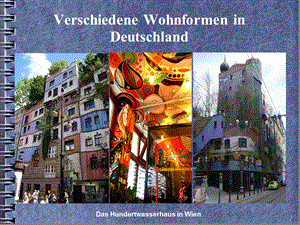 WohnformeninDeutschland德国住宿宿舍介绍.ppt