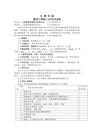 vo建设工程施工合同补充条款.doc