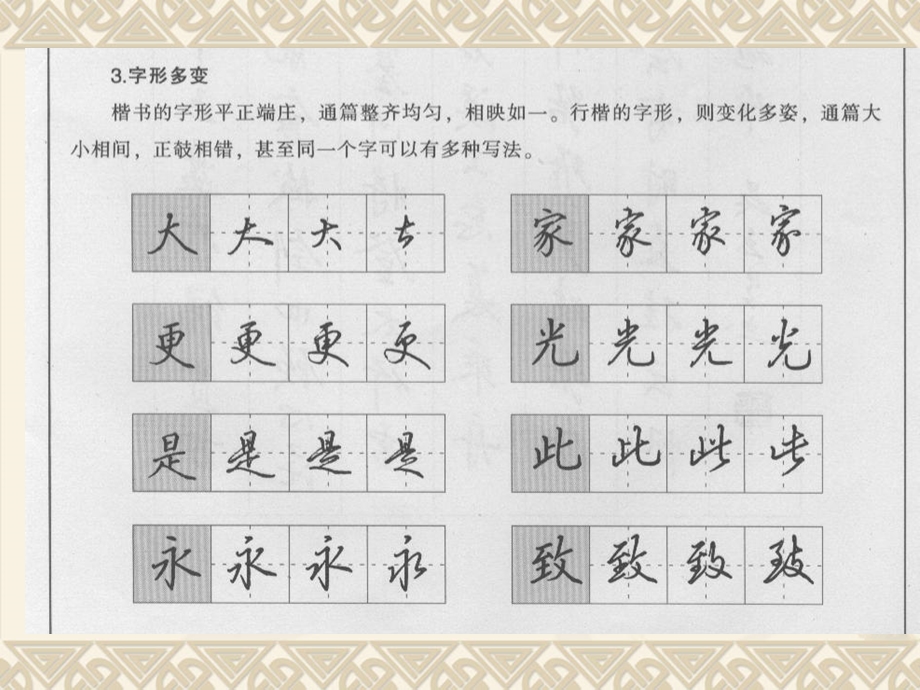 漂亮快速的字体行楷字学习.ppt_第3页