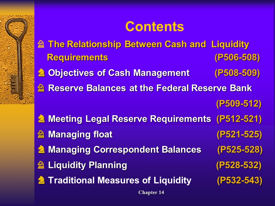 chapter14liquidityPlanningandManagingCashAssets.ppt_第2页