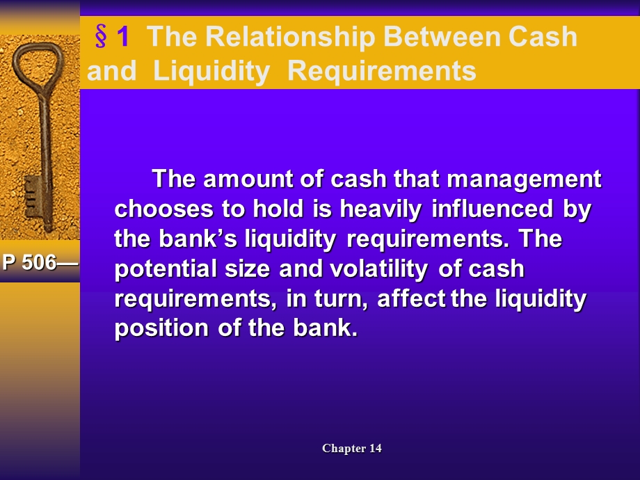 chapter14liquidityPlanningandManagingCashAssets.ppt_第3页