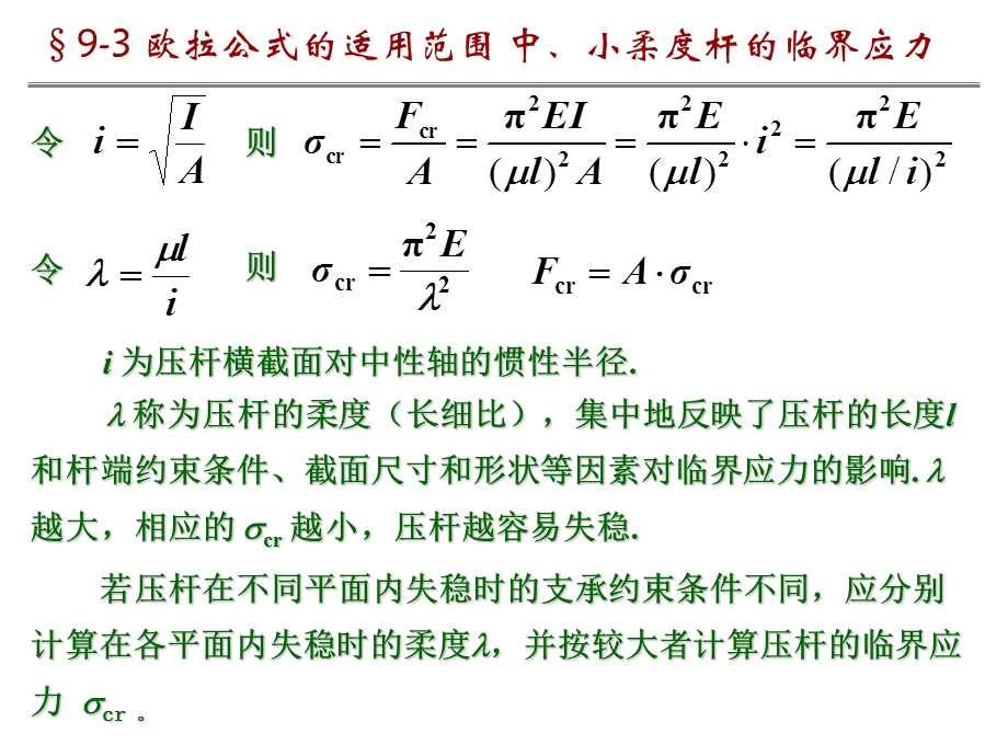 欧拉公式的适用范围.ppt_第2页