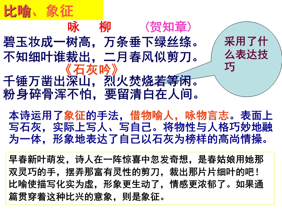 诗歌鉴赏之象征虚实结合课课件.ppt_第2页