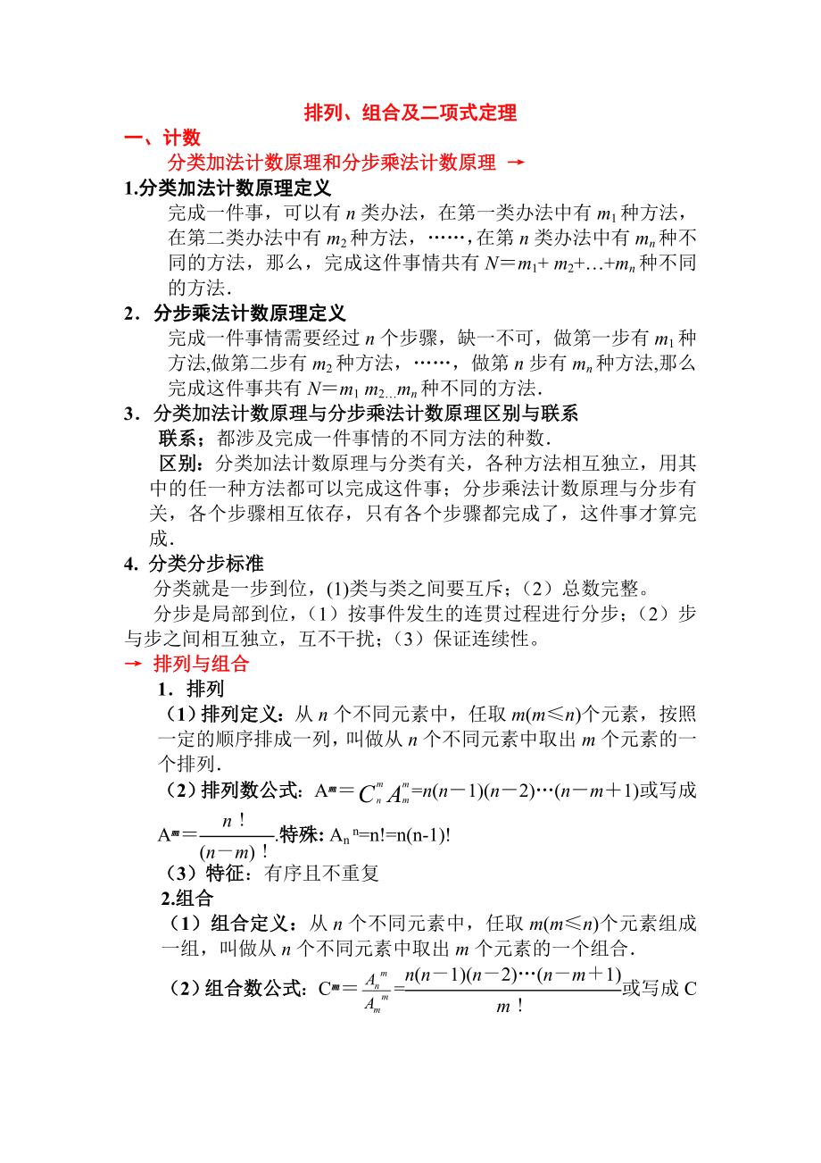 排列组合归纳总结.doc_第1页