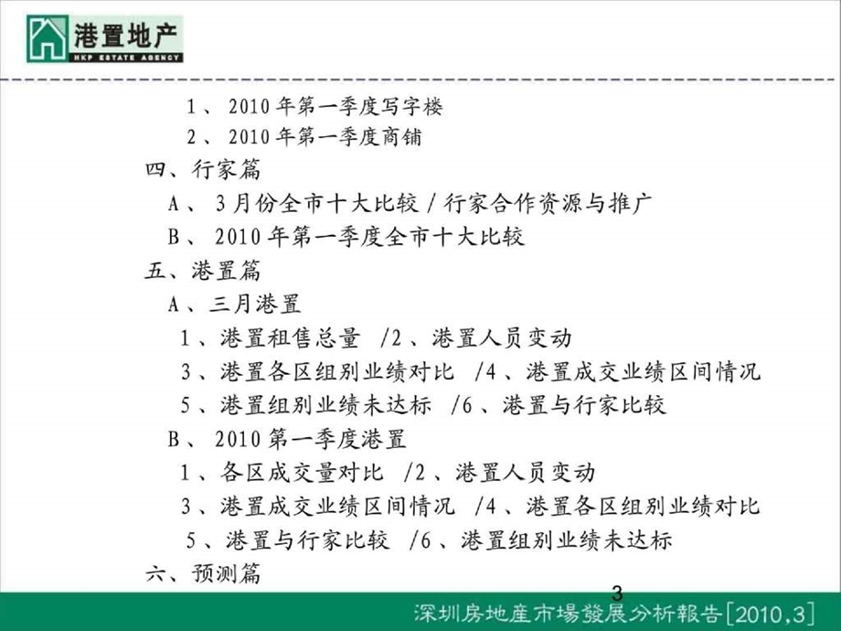 第一季度深圳房地产市场发展分析报告幻灯片1.ppt_第3页