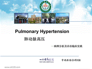 肺动脉高压病例分析及诊治临床实践美国心脏学会 ppt课件.ppt