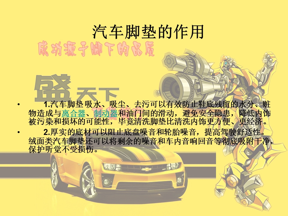 汽车脚垫ppt资料.ppt_第2页