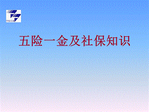 险一金及社保知识.ppt